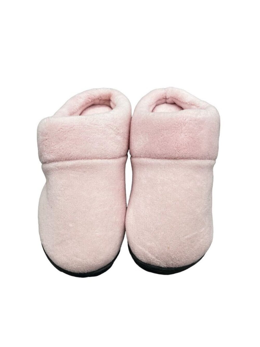 Isotoner Womens Pink Memory Foam Slippers Size Large (8.5-9) - Picture 2 of 8